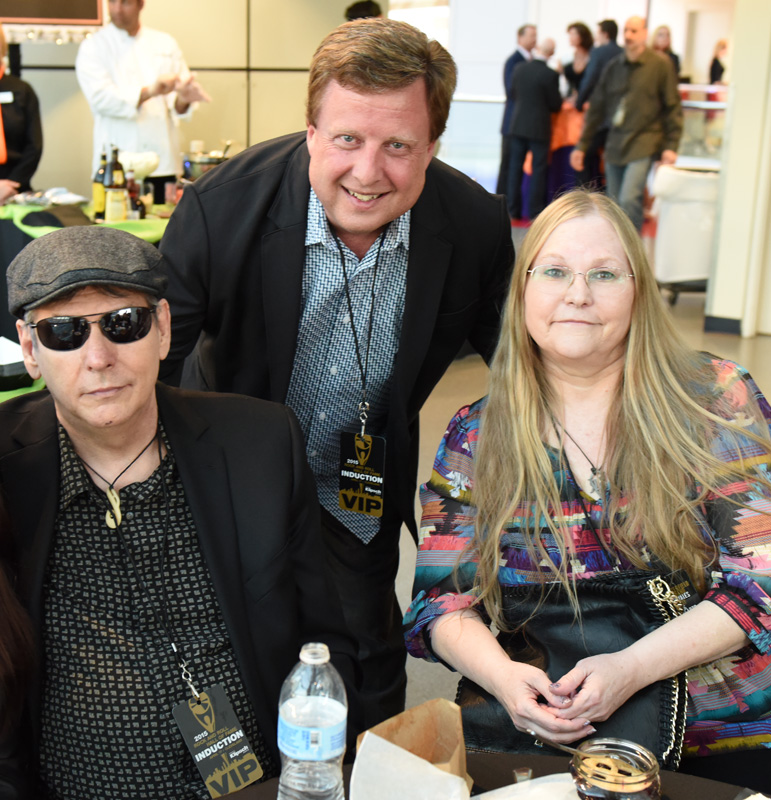 Photo of Tommy Shannon, Mark Murray and Beverly Howell